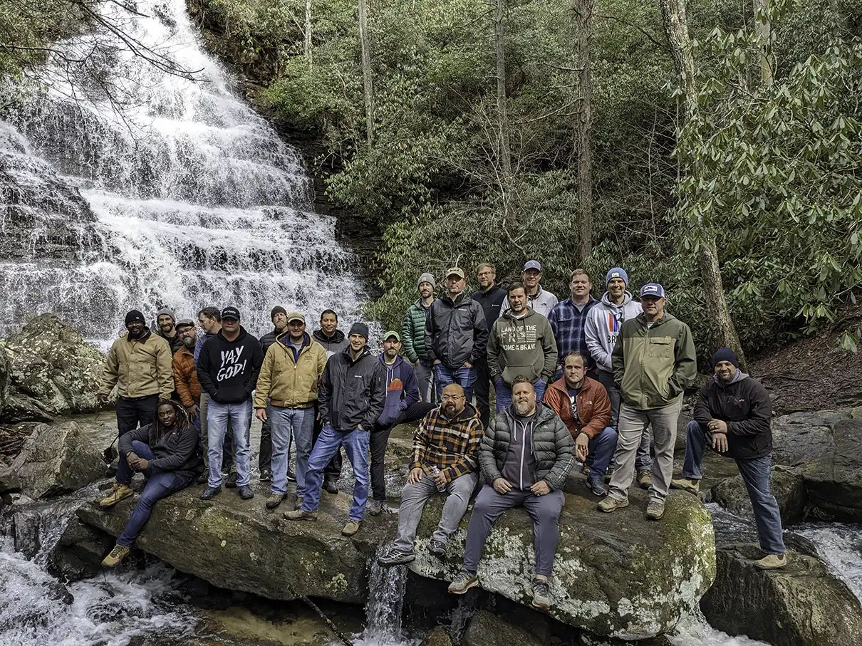 Benton Falls, in the Cherokee National Forest